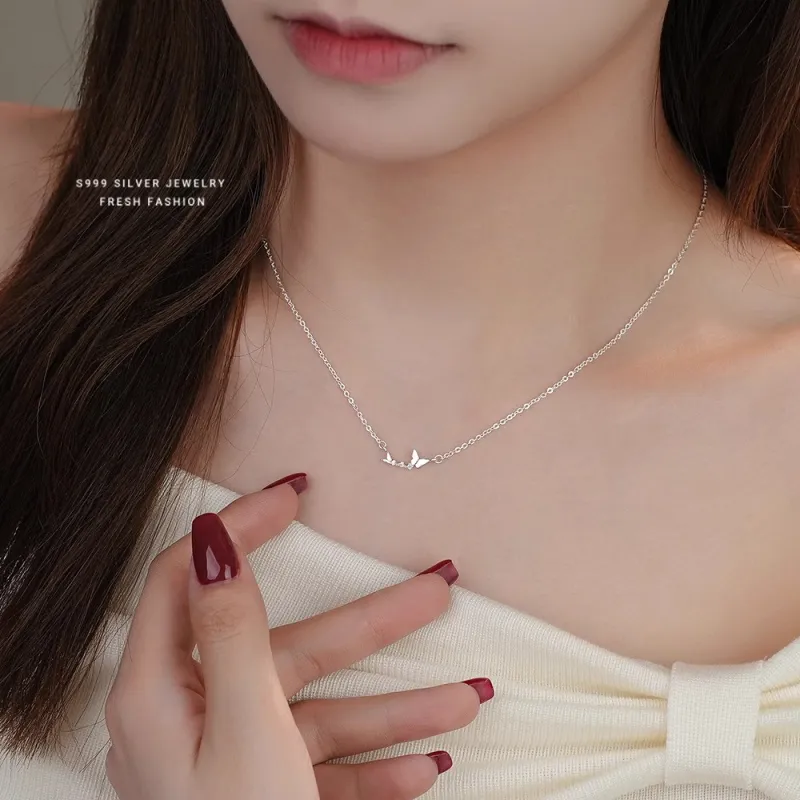 Regalrose 999 Fine Silver Necklaces Women's-3