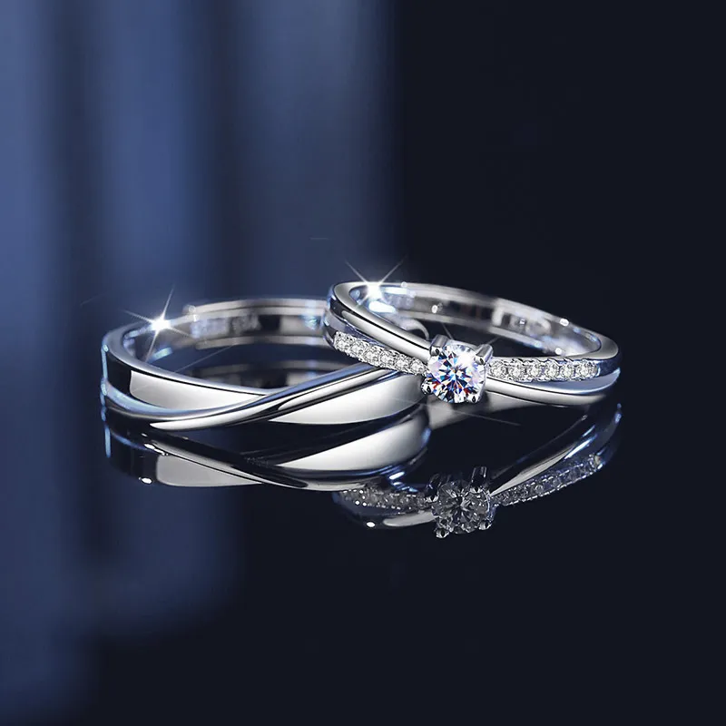 Regalrose 925 Sterling Silver Rings Unisex Silver-1