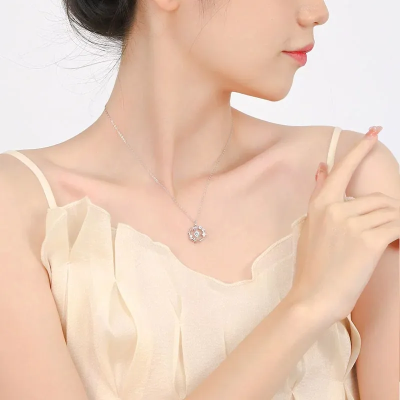 Regalrose 999 Fine Silver Necklaces Women's Silver-3