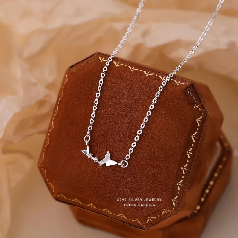 Regalrose 999 Fine Silver Necklaces Women's-2