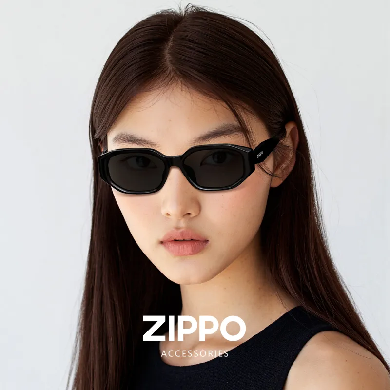 ZIPPO Plate Frame Cat Eye Sunglasses Unisex-5