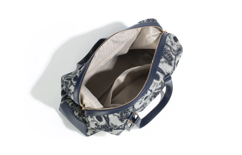 NOISY TEDDY Denim Travel Bag 20L Unisex Denim Blue-2