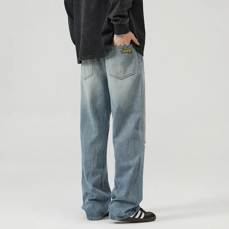 Jeep Jeans Unisex Vintage Blue-5