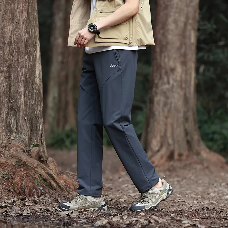 Jeep Long Windbreaker Pants Unisex-3