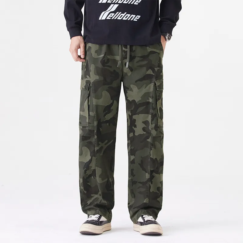 Jeep Cargo Pants Unisex Camouflage-2