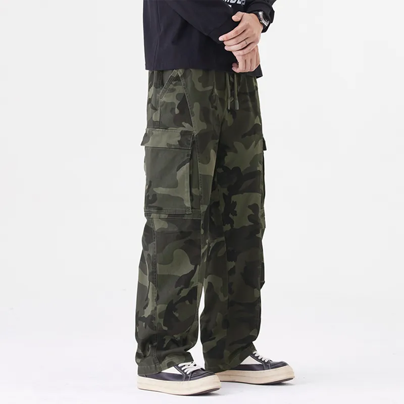 Jeep Cargo Pants Unisex Camouflage-4