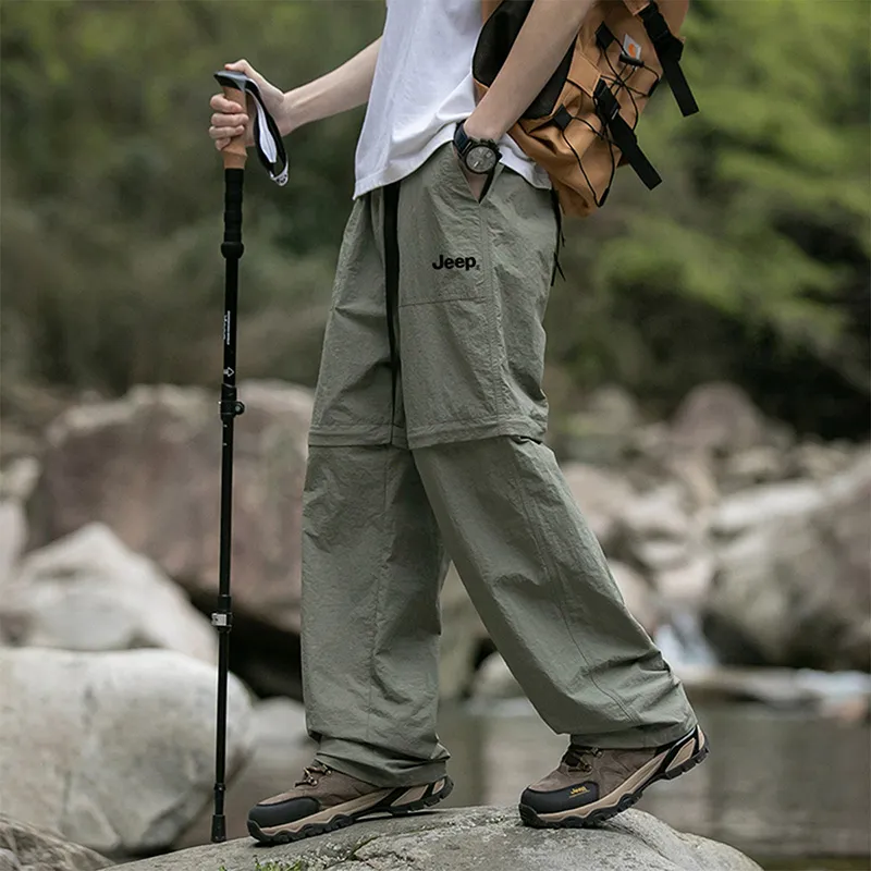 Jeep Windbreaker Pants Unisex-3