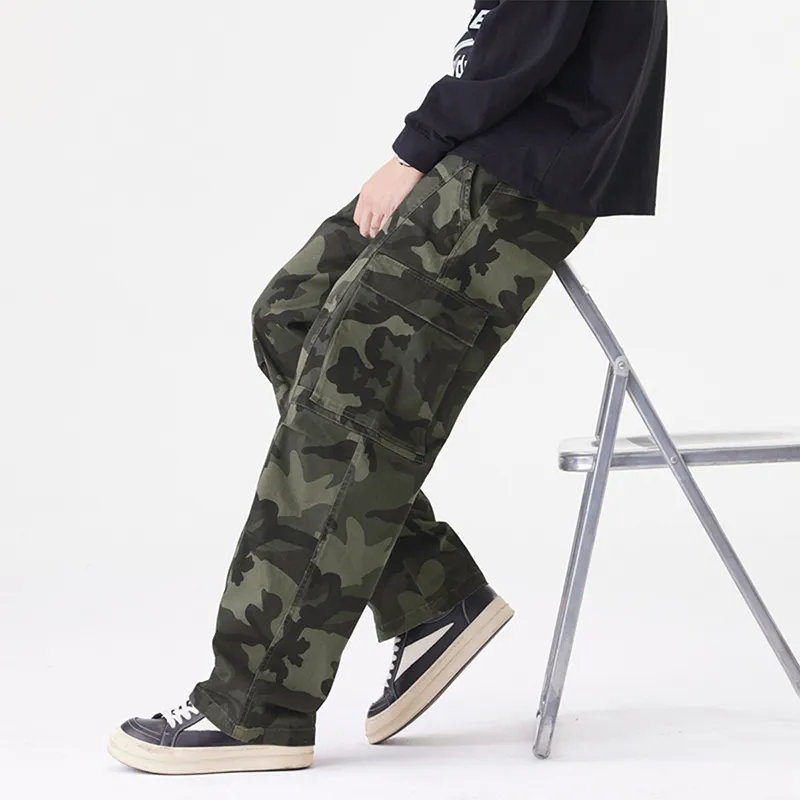 Jeep Cargo Pants Unisex Camouflage-5
