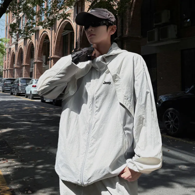 Jeep Breathable UV Protection Sun Protection Clothing Unisex-4