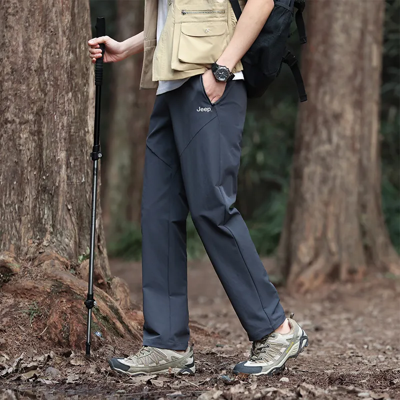 Jeep Long Windbreaker Pants Unisex-8