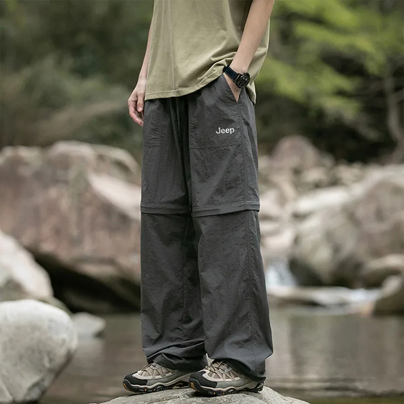 Jeep Windbreaker Pants Unisex-17