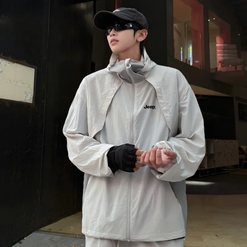 Jeep Breathable UV Protection Sun Protection Clothing Unisex-2