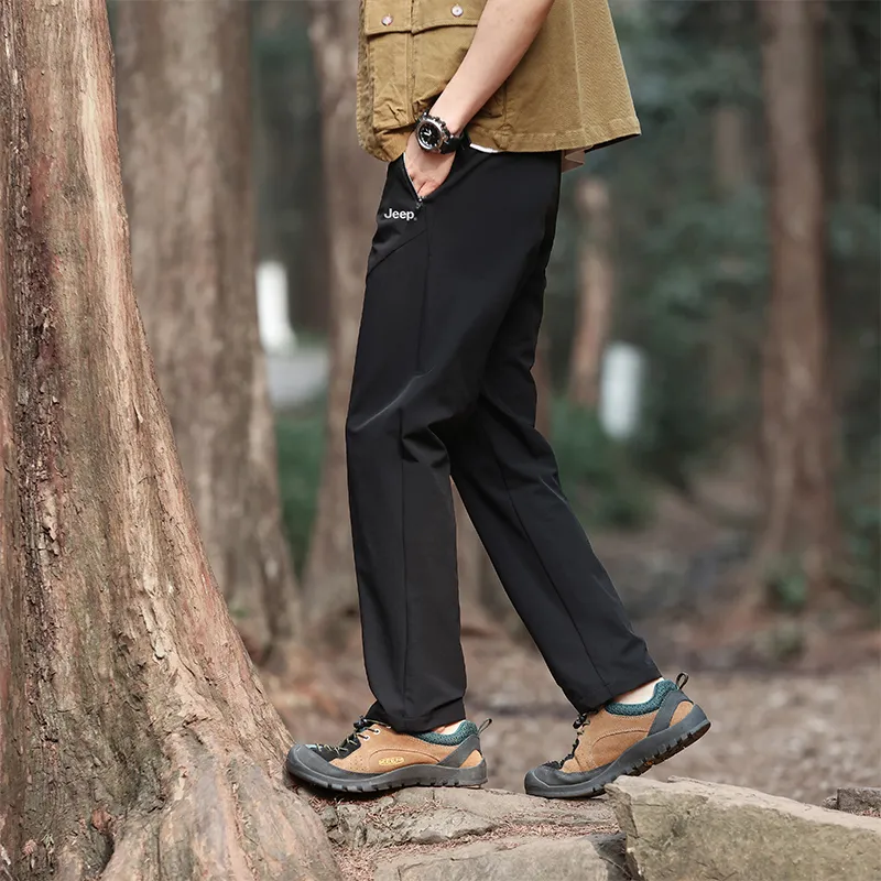 Jeep Long Windbreaker Pants Unisex-13