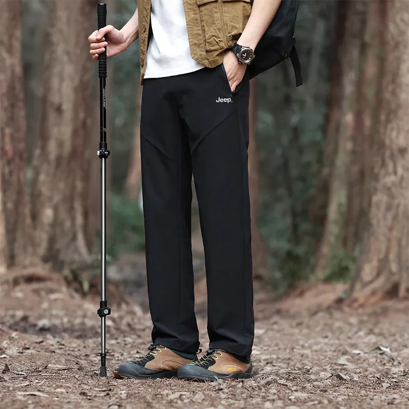 Jeep Long Windbreaker Pants Unisex-16