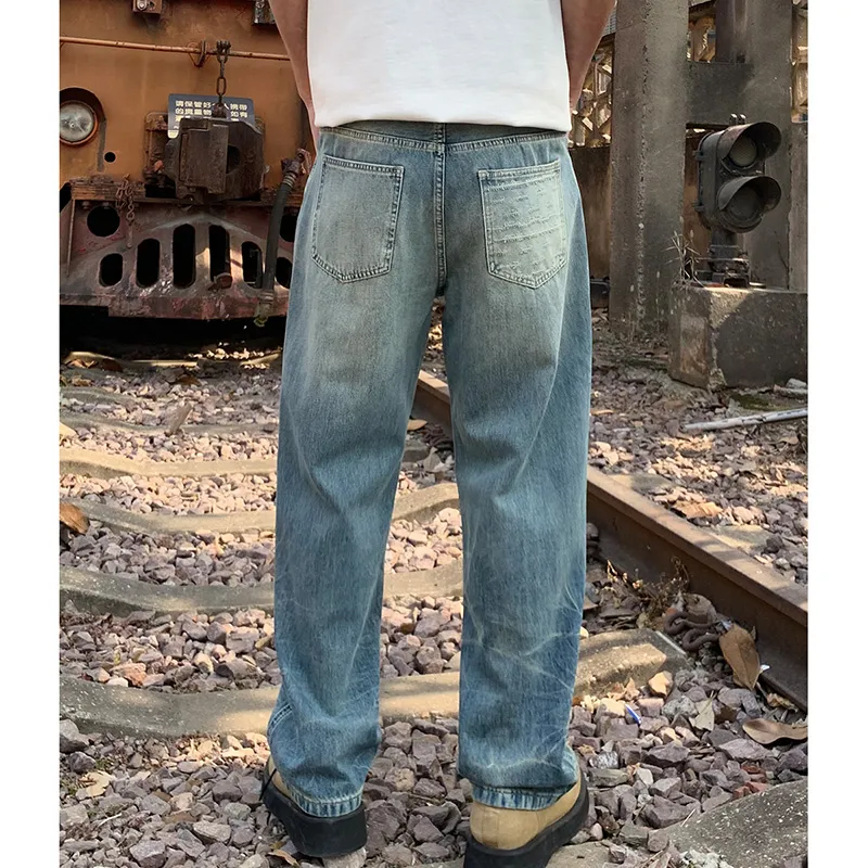 Jeep Jeans Unisex Peacock Blue-5