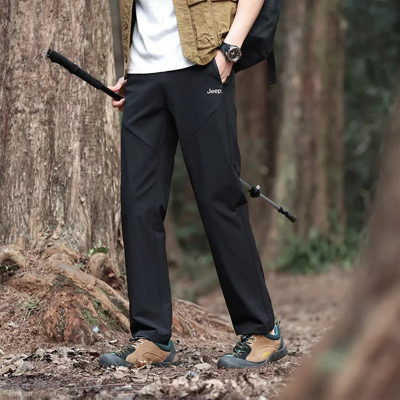 Jeep Long Windbreaker Pants Unisex-19