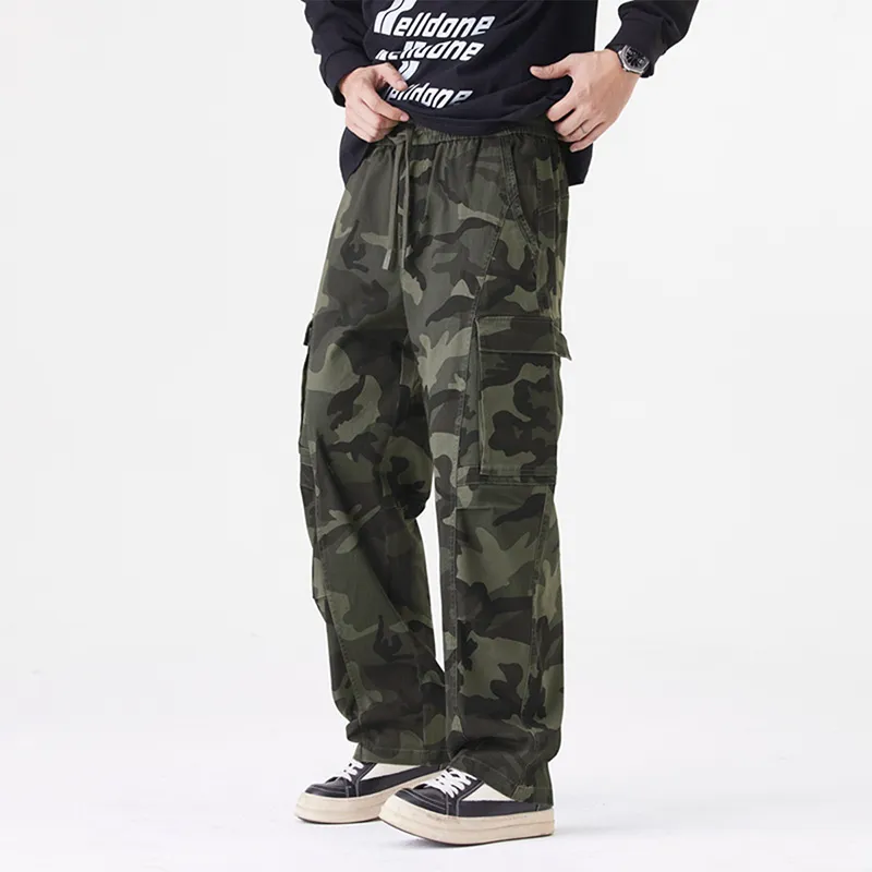 Jeep Cargo Pants Unisex Camouflage-3