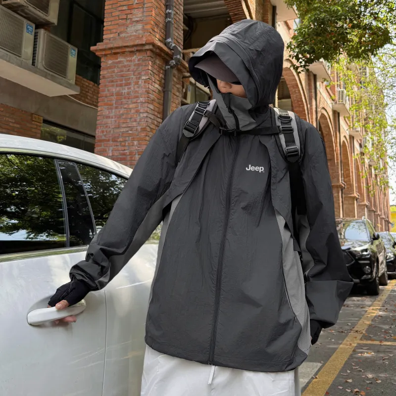 Jeep Breathable UV Protection Sun Protection Clothing Unisex-9