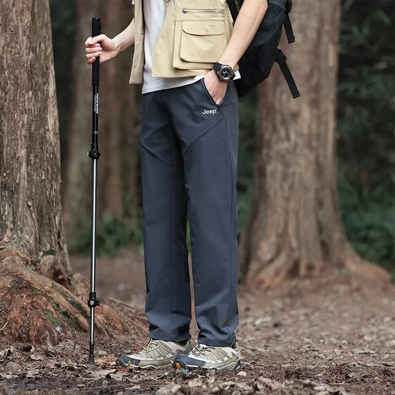 Jeep Long Windbreaker Pants Unisex-7