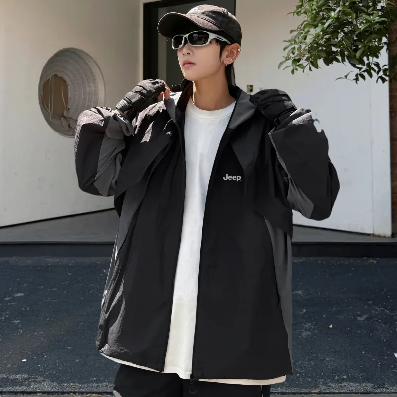 Jeep Breathable UV Protection Sun Protection Clothing Unisex-13