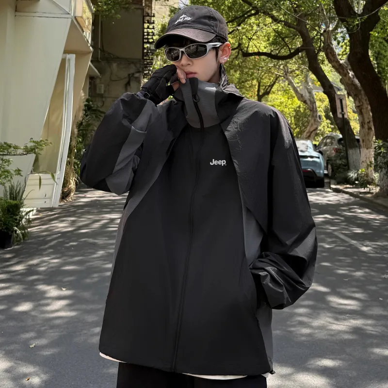 Jeep Breathable UV Protection Sun Protection Clothing Unisex-12