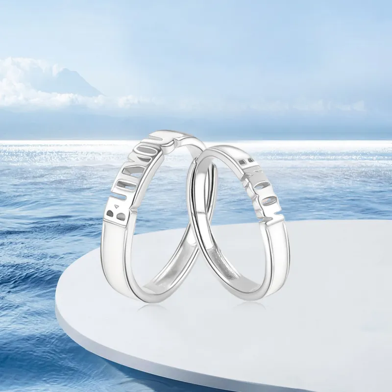 SHOIIIW S999 Fine Silver Rings Unisex-2