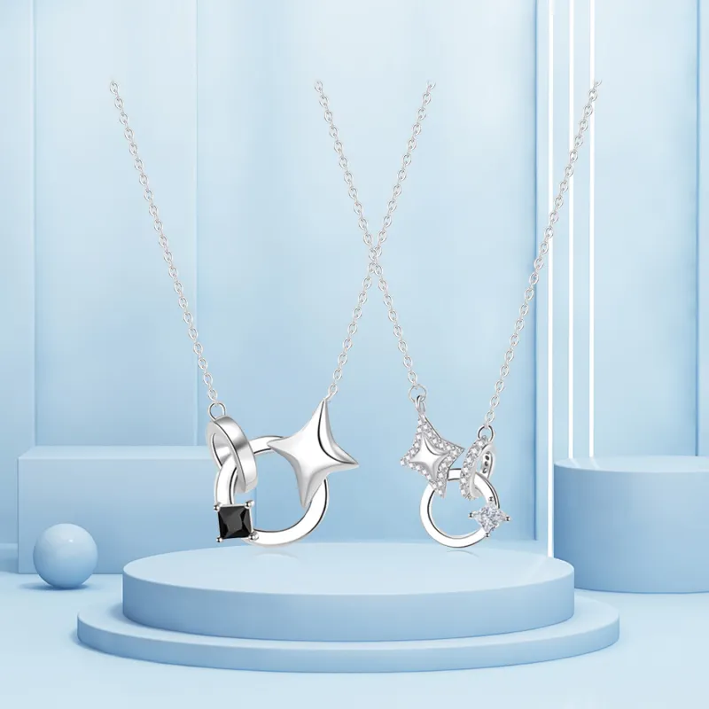 SHOIIIW S925 Silver Necklaces Women's-11