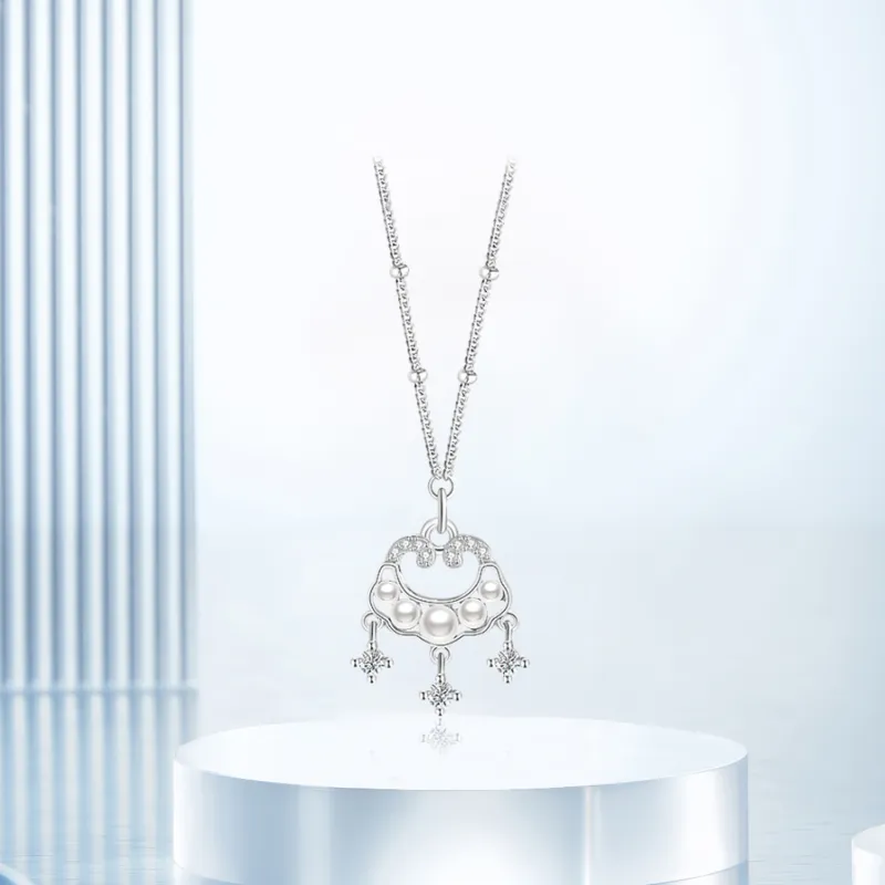 SHOIIIW S925 Silver Necklaces Women's-4