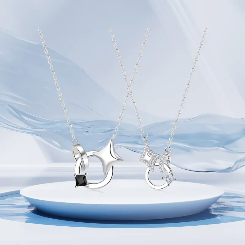 SHOIIIW S925 Silver Necklaces Women's-9