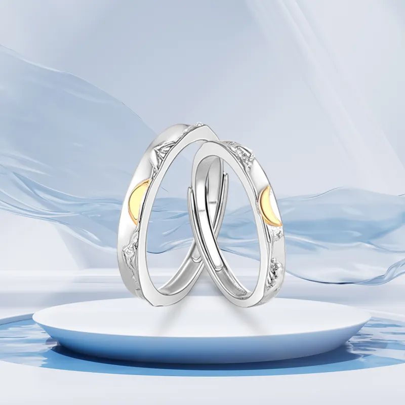 SHOIIIW S999 Fine Silver Rings Unisex-3