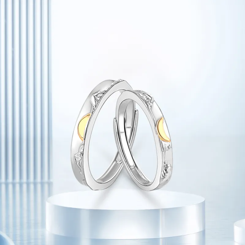 SHOIIIW S999 Fine Silver Rings Unisex-4