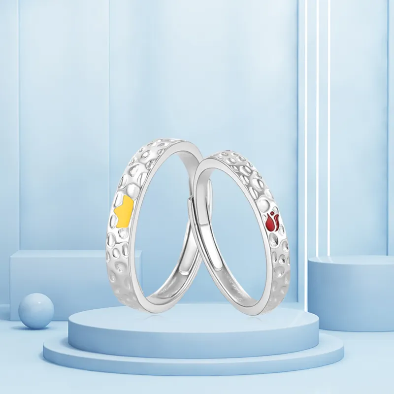 SHOIIIW S999 Fine Silver Rings Unisex-1