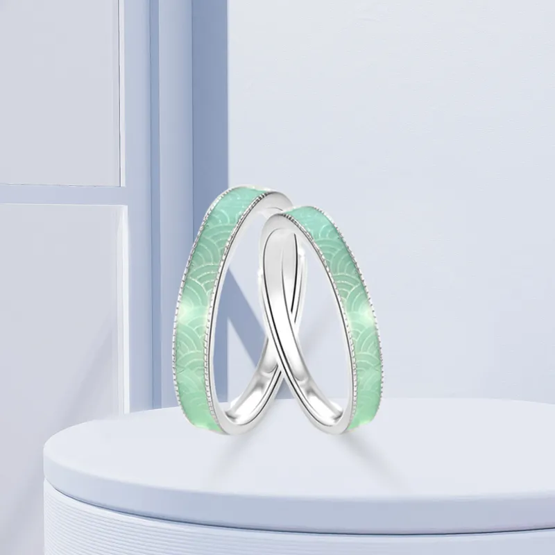 SHOIIIW S999 Fine Silver Rings Unisex-1