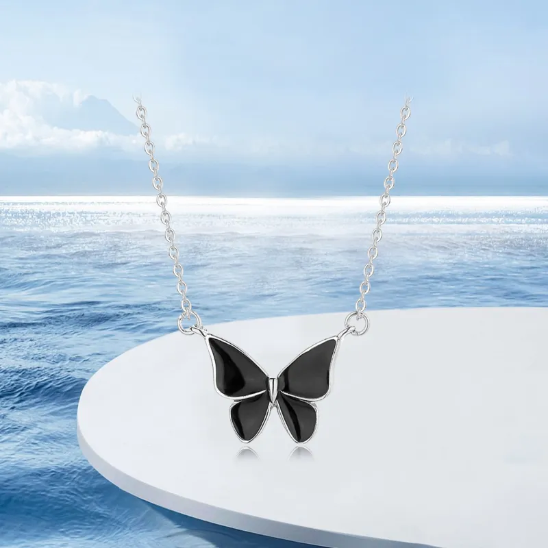SHOIIIW Sterling Silver 999 Collarbone Chain Women's-2