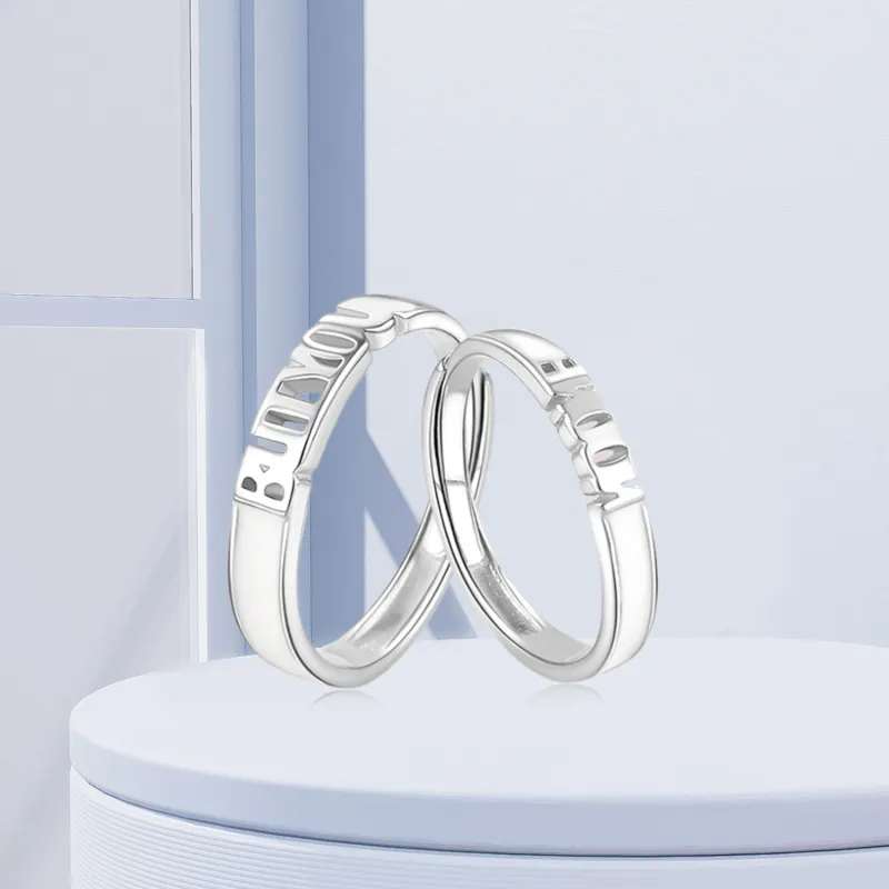 SHOIIIW S999 Fine Silver Rings Unisex-1