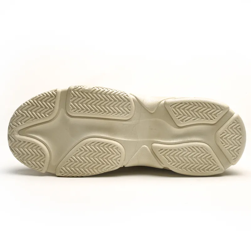 Mulinsen Cushioning Anti Slip And Wear Resistant Height Increasing Low Top Chunky Sneakers Men's Khaki-4
