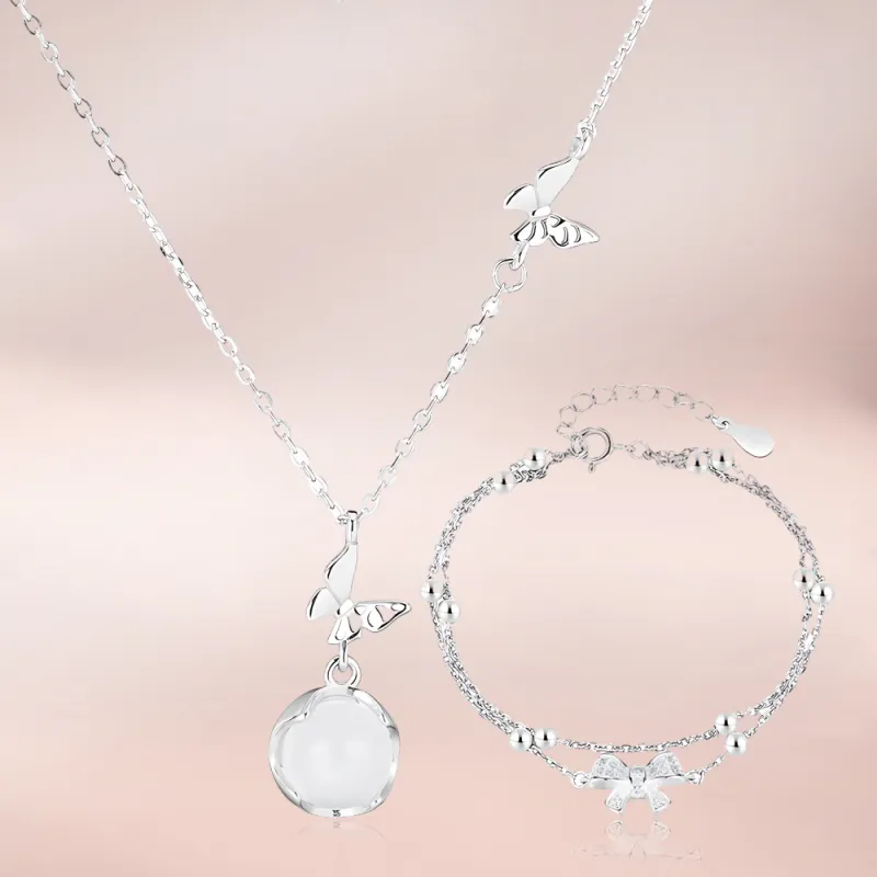 MOREL Colored Glaze Necklaces Women's-2