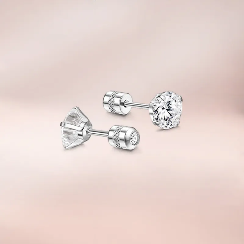 MOREL Alloy Stud Earrings Unisex-2