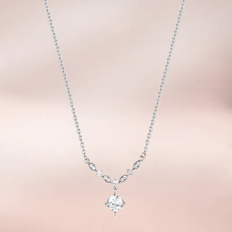 MOREL S999 Fine Silver Necklaces Women's-2
