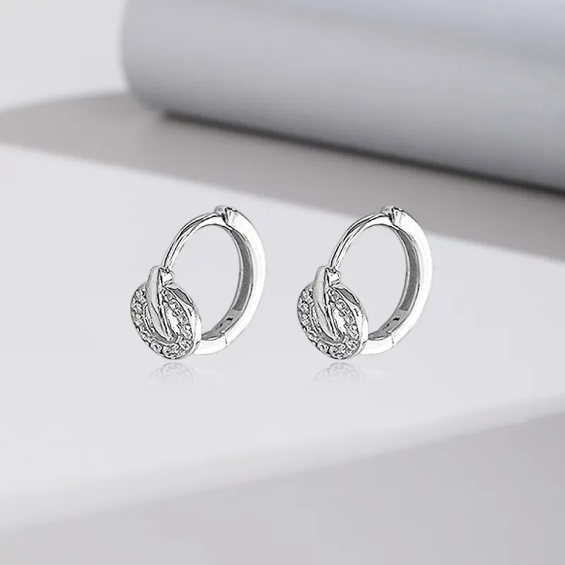 MOREL Alloy/Zircon Earrings Women's-1