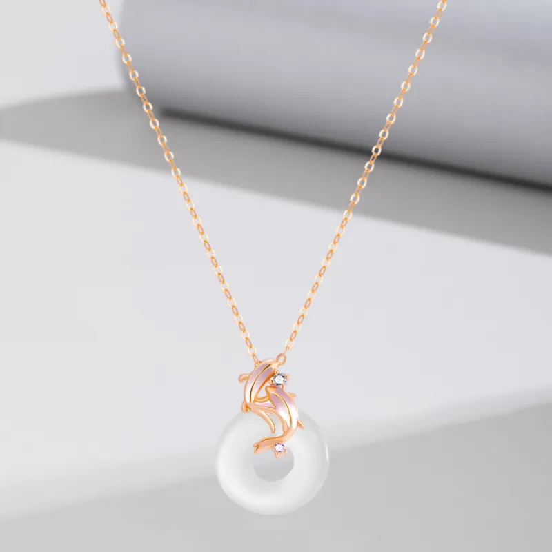 MOREL Chalcedony Necklaces Women's-2