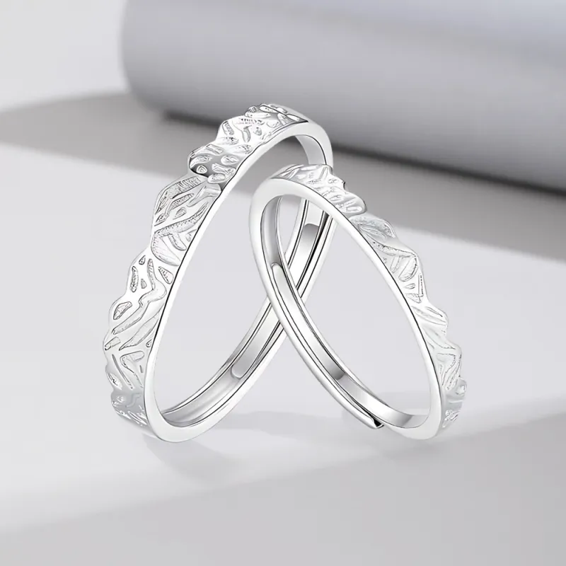 MOREL Sterling Silver Rings Unisex-1