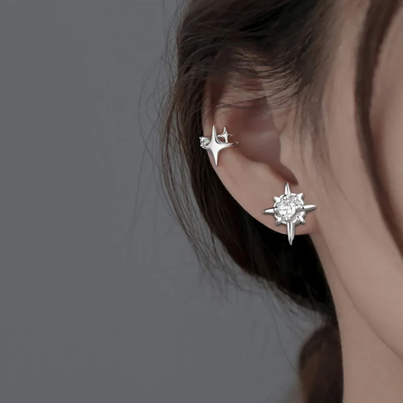 MOREL Alloy Clip On Earrings Unisex-5