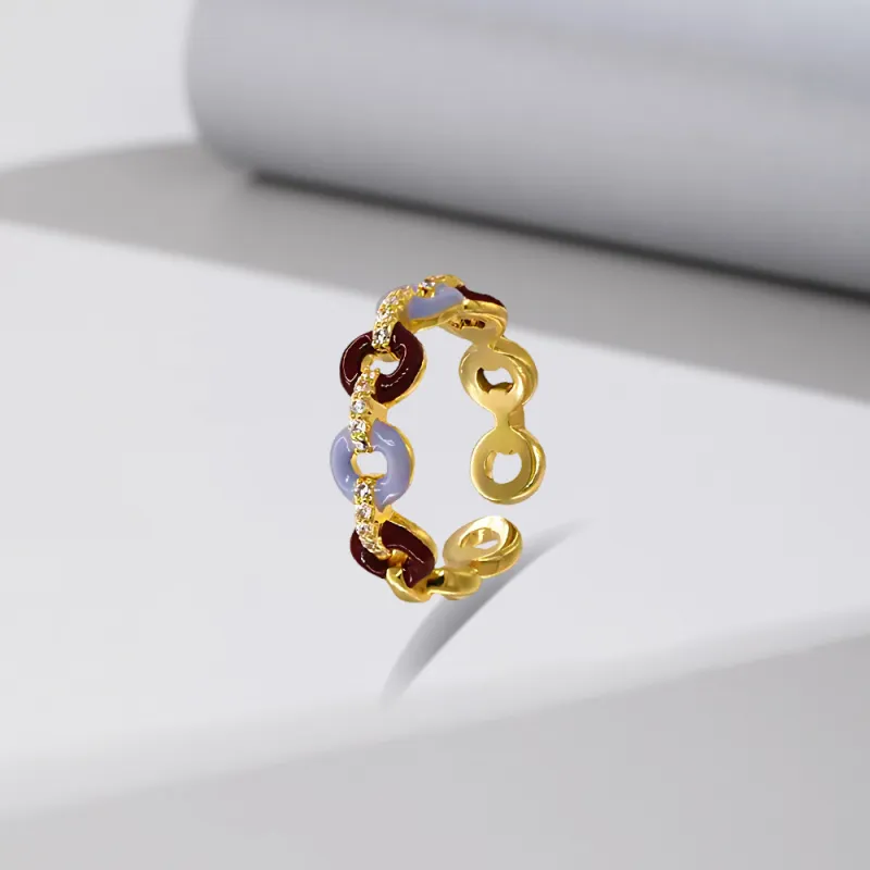 MOREL Alloy / Zircon / Drip Oil Rings Unisex-1