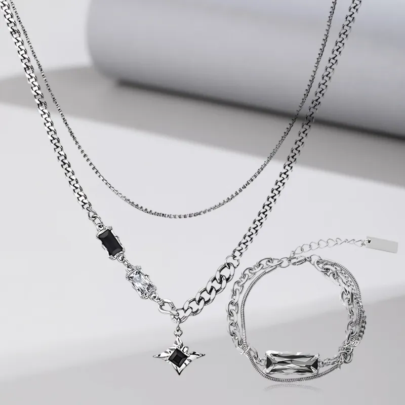 MOREL Colored Glaze Necklaces Unisex-2