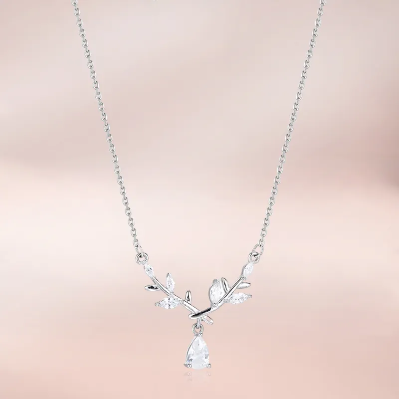 MOREL S999 Fine Silver Necklaces Women's-2