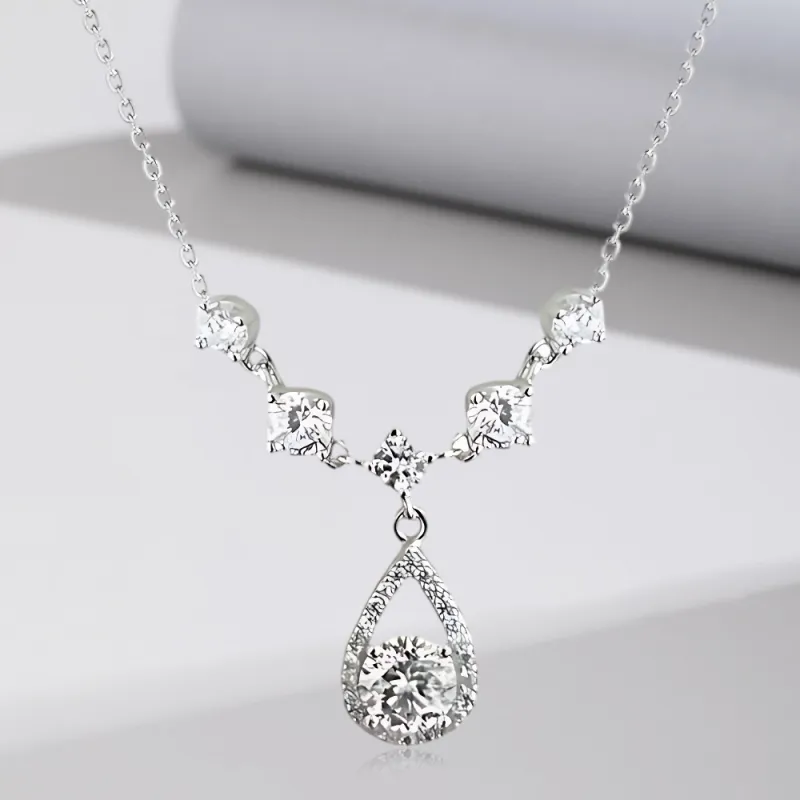 MOREL S925 Silver Necklaces Unisex-1