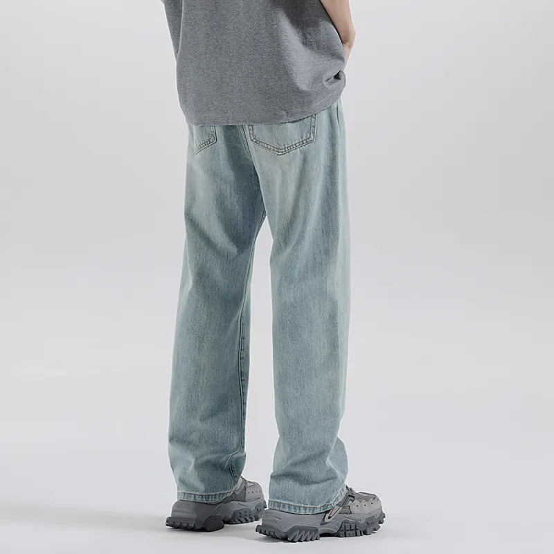 Jeep SS24 Jeans Unisex Tea Dyed Blue-5