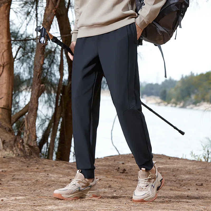 Jeep Casual Pants Unisex Time Gray-4