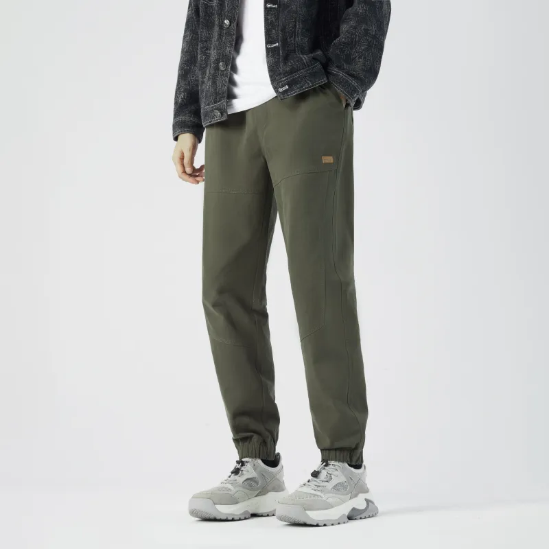Jeep Casual Pants Unisex Olive Green-2